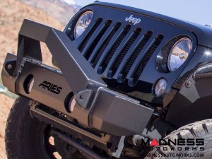 Jeep Wrangler JK TrailCrusher Front Bumper w/ Brush Guard